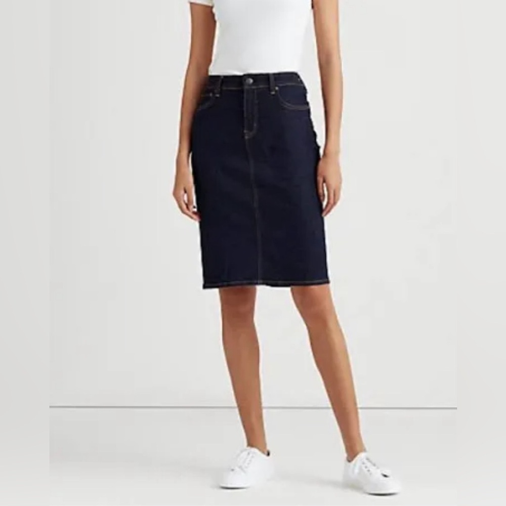 J Crew Denim Skirt